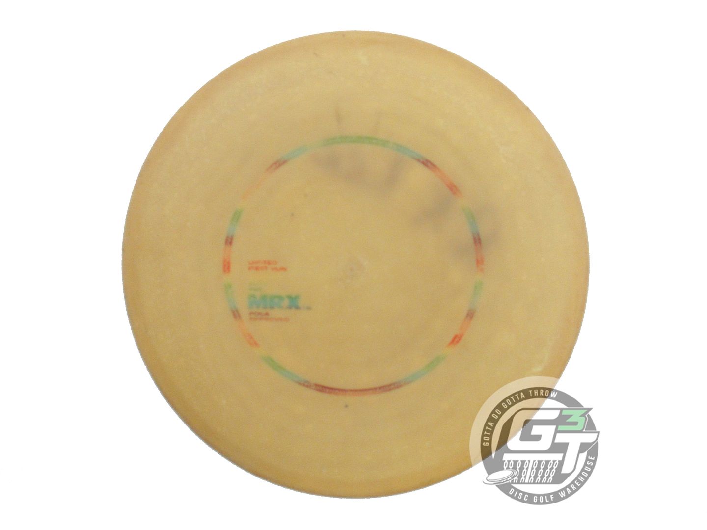 USED Discraft Elite X MRX 167g Yellow Rainbow Stamp OOP Midrange Golf Disc