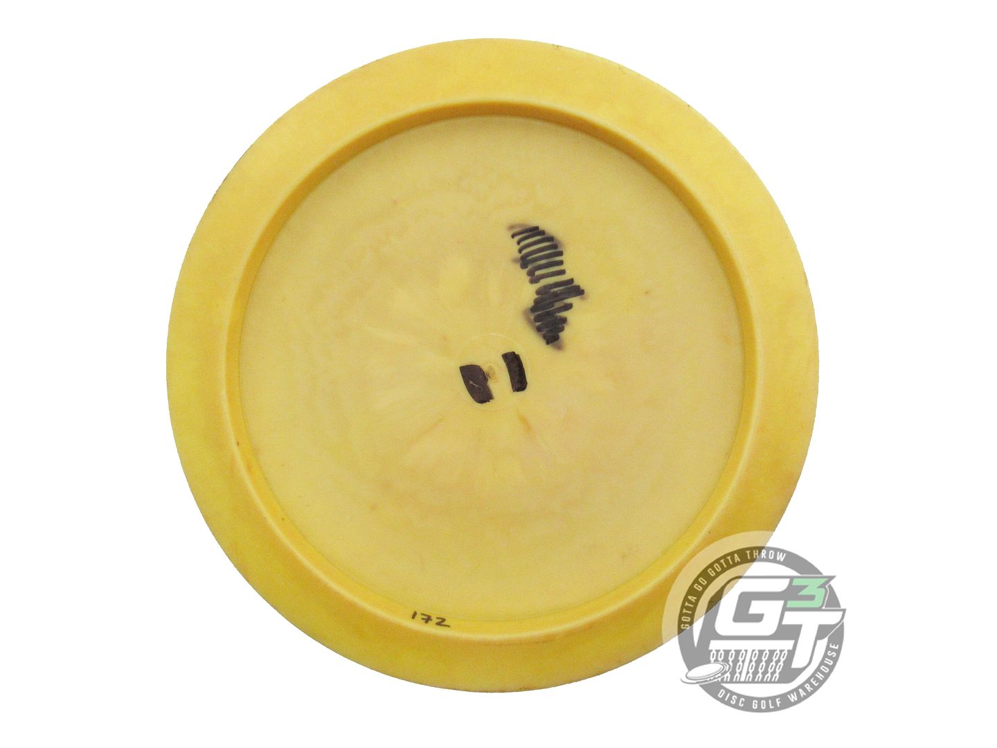 USED Innova Pro Wraith 172g Yellow Wiped Stamp PFN Distance Driver Golf Disc