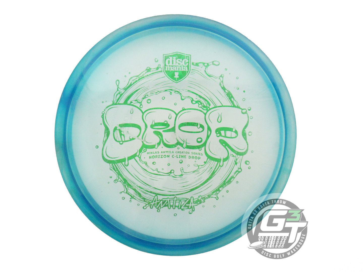 USED DiscMania [ANTTILA] Horizon C-Line Drop 173g Teal Green Shatter Putter Disc