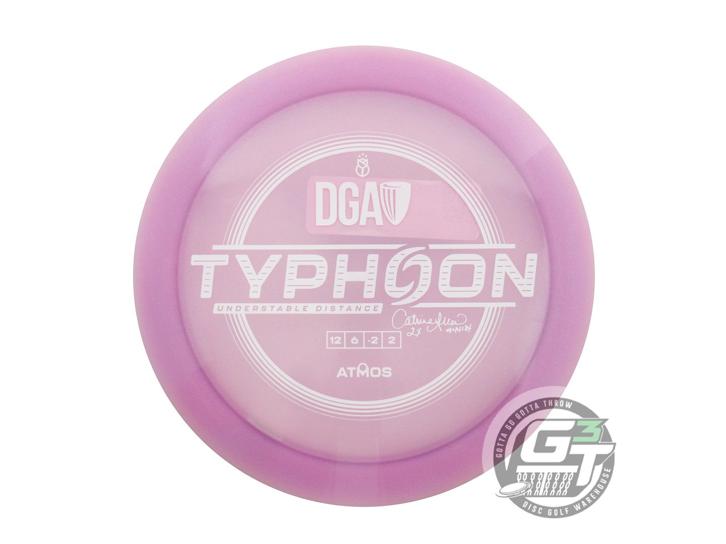 DGA Atmos Typhoon [Catrina Allen 2X] Distance Driver Golf Disc (Individually Listed)