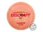 USED Discraft ESP Nuke OS 177g Peach Red Weave Foil Distance Driver Golf Disc