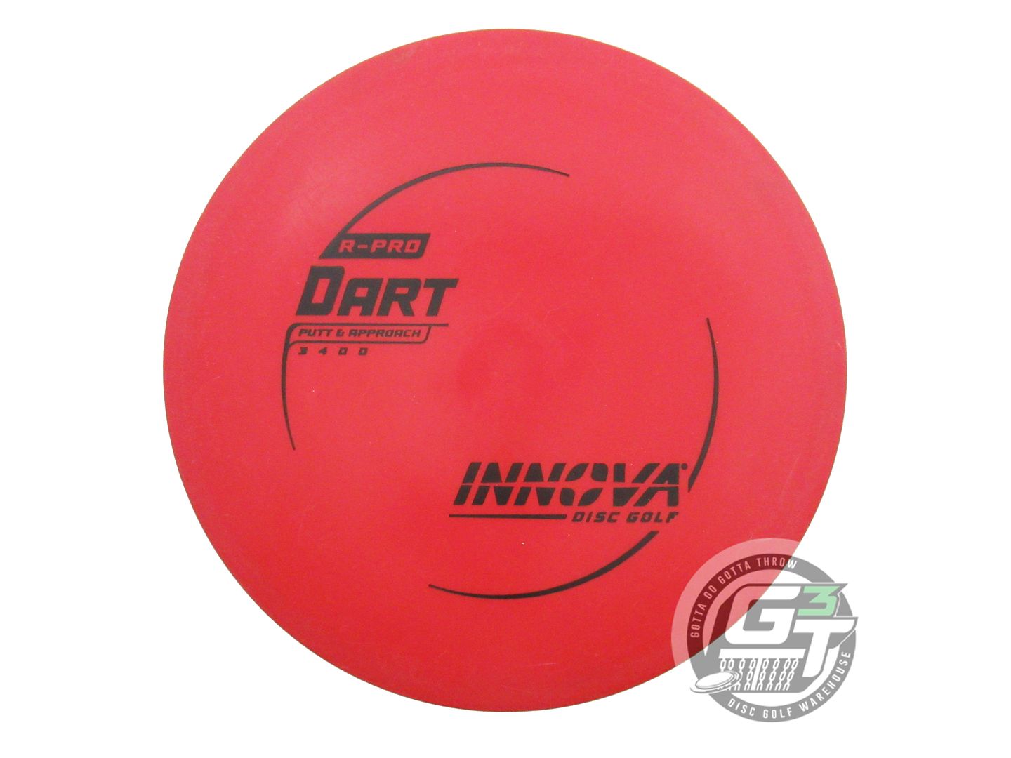 USED Innova R-Pro Dart 175g Red Black Stamp Putter Golf Disc
