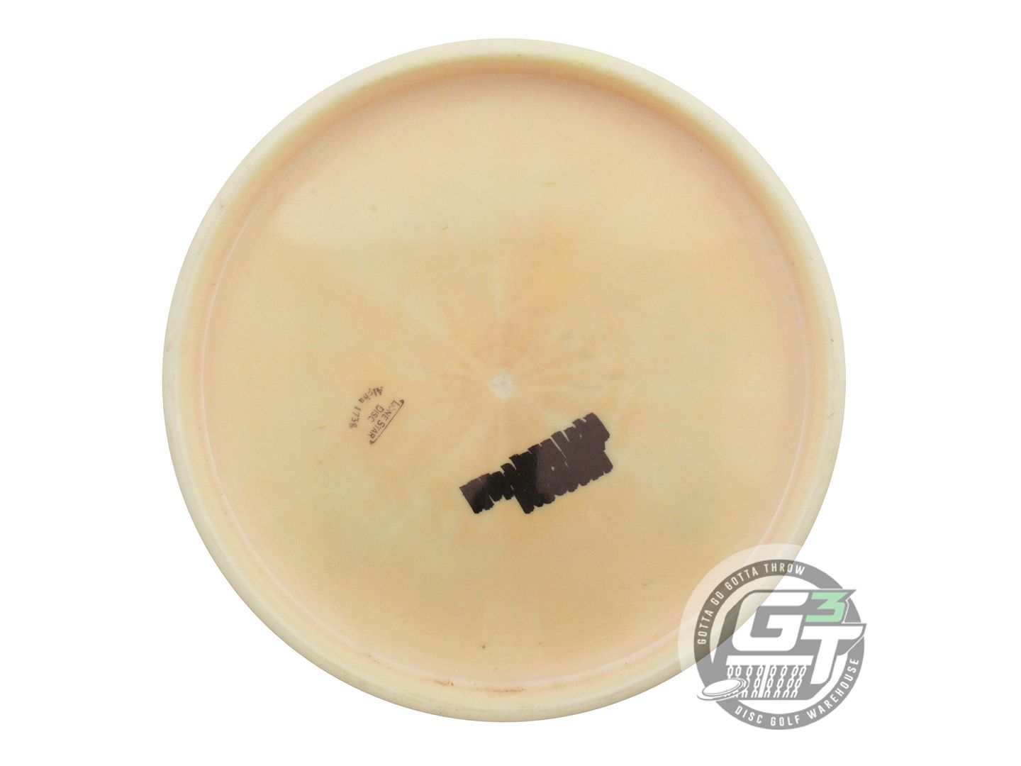 USED Lone Star [ARTIST] Alpha Armadillo 173g Yellow Blue Foil Putter Golf Disc