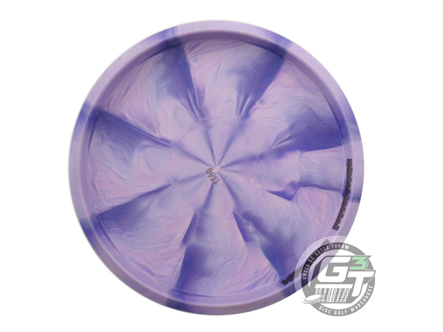 USED Climo PROTOTYPE Trophy Line Cliff 174g Purple Gold Foil Putter Golf Disc