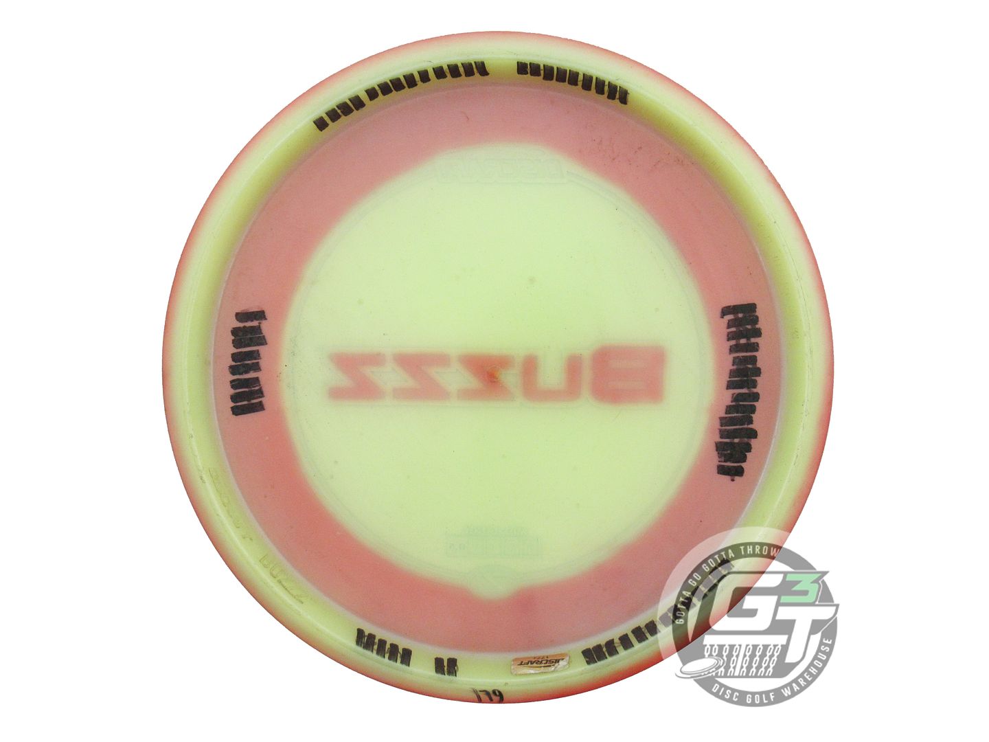 USED Discraft Z Buzzz 179g Yellow HOME DYED Midrange Golf Disc