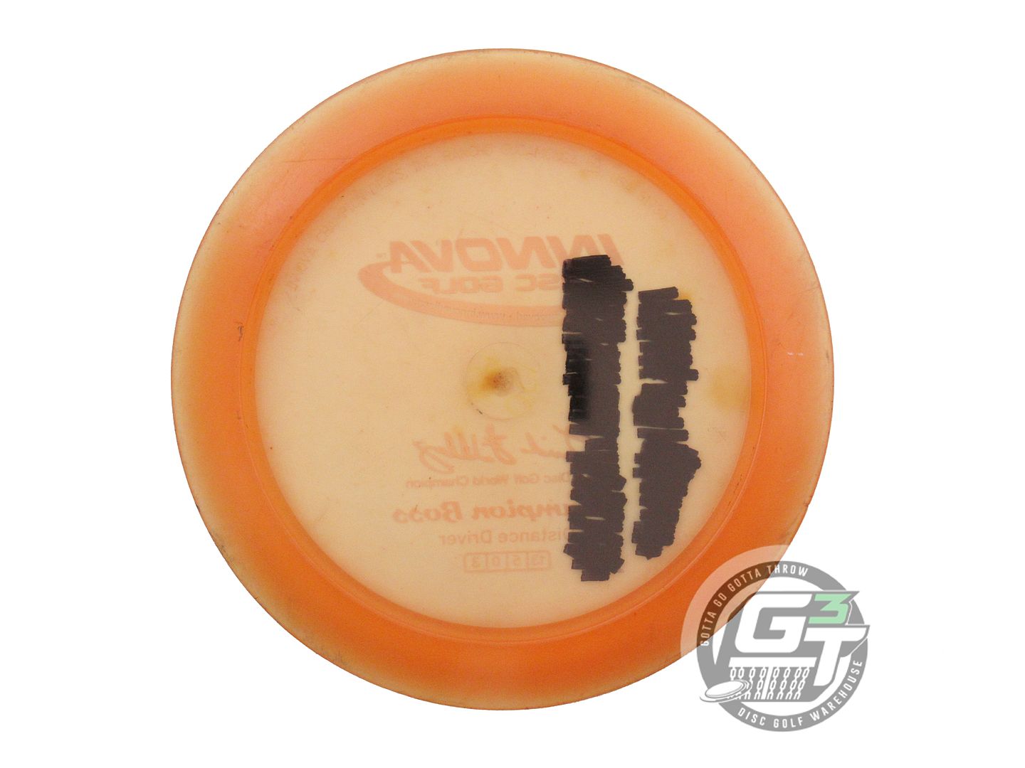 USED Innova Champion Boss 172g Peach White Stamp Distance Driver Golf Disc