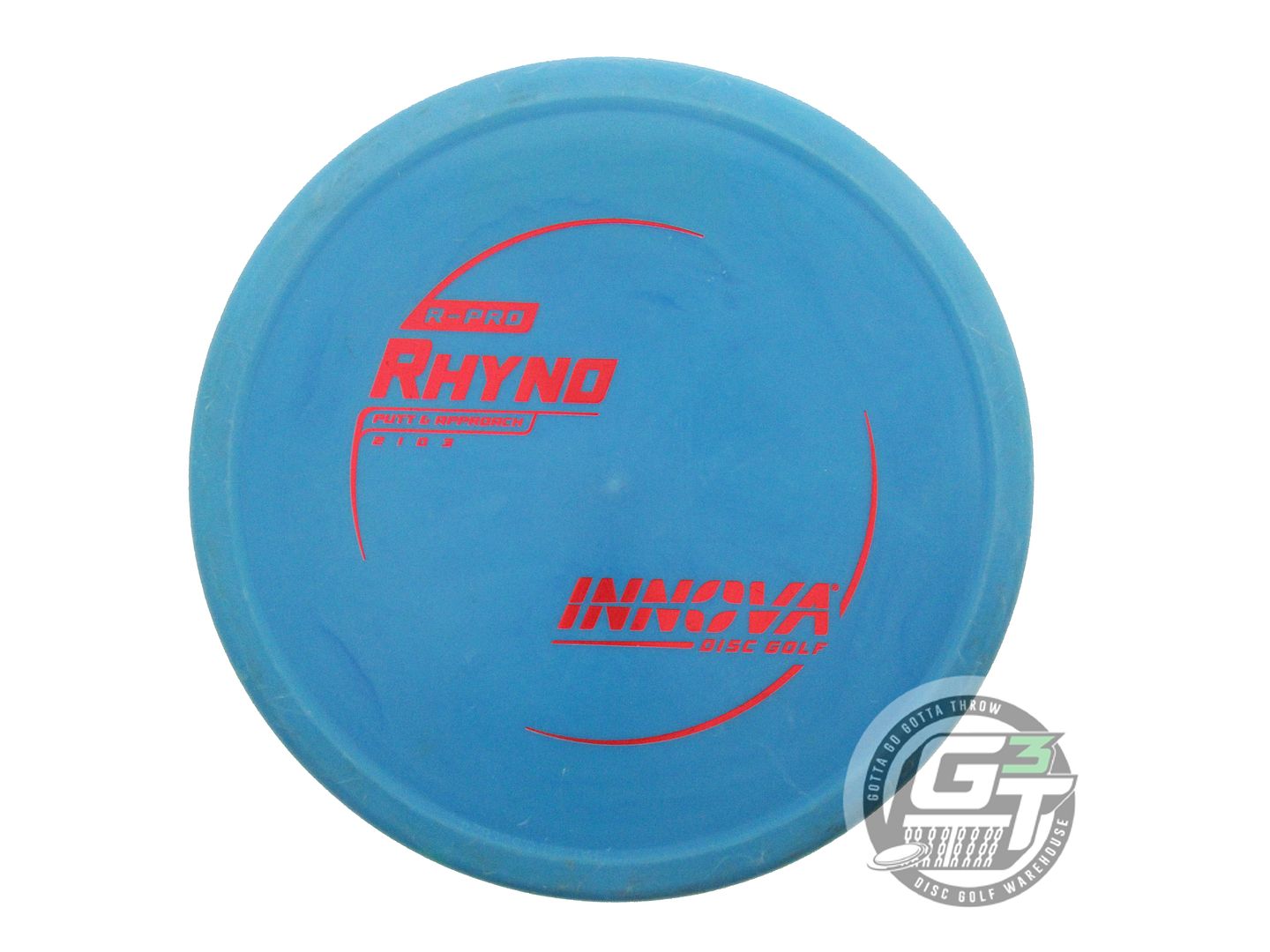 USED Innova R-Pro Rhyno 175g Blue Red Foil Putter Golf Disc