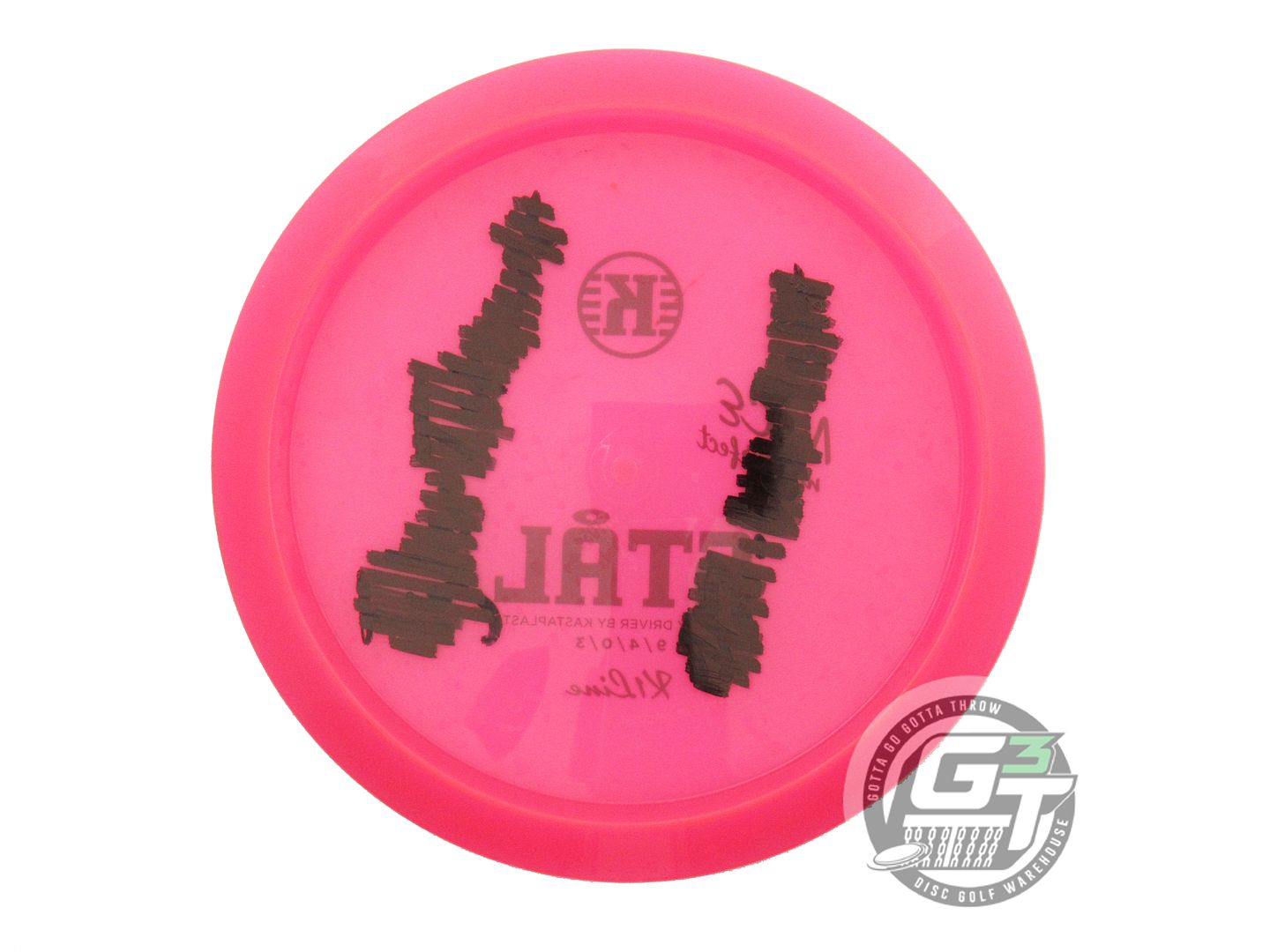 USED Kastaplast X-OUT K1 Stal 173g Pink Fairway Driver Golf Disc
