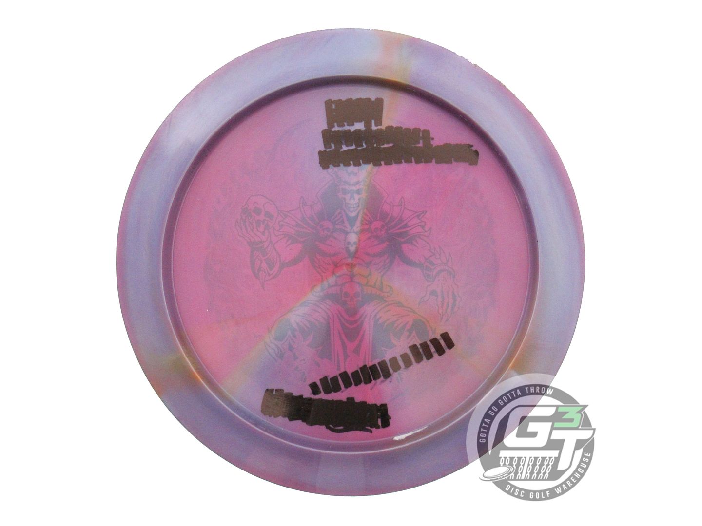 USED Discraft [LEDGESTONE] Swirly Z Hades 177g Purple-Pink Driver Golf Disc