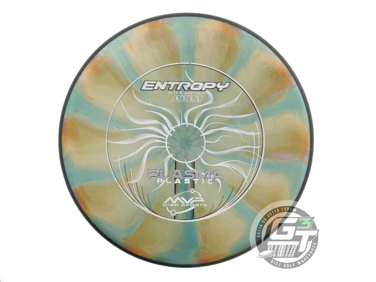 USED MVP Disc Sports Plasma Entropy 175g Peach-Teal Putter Golf Disc