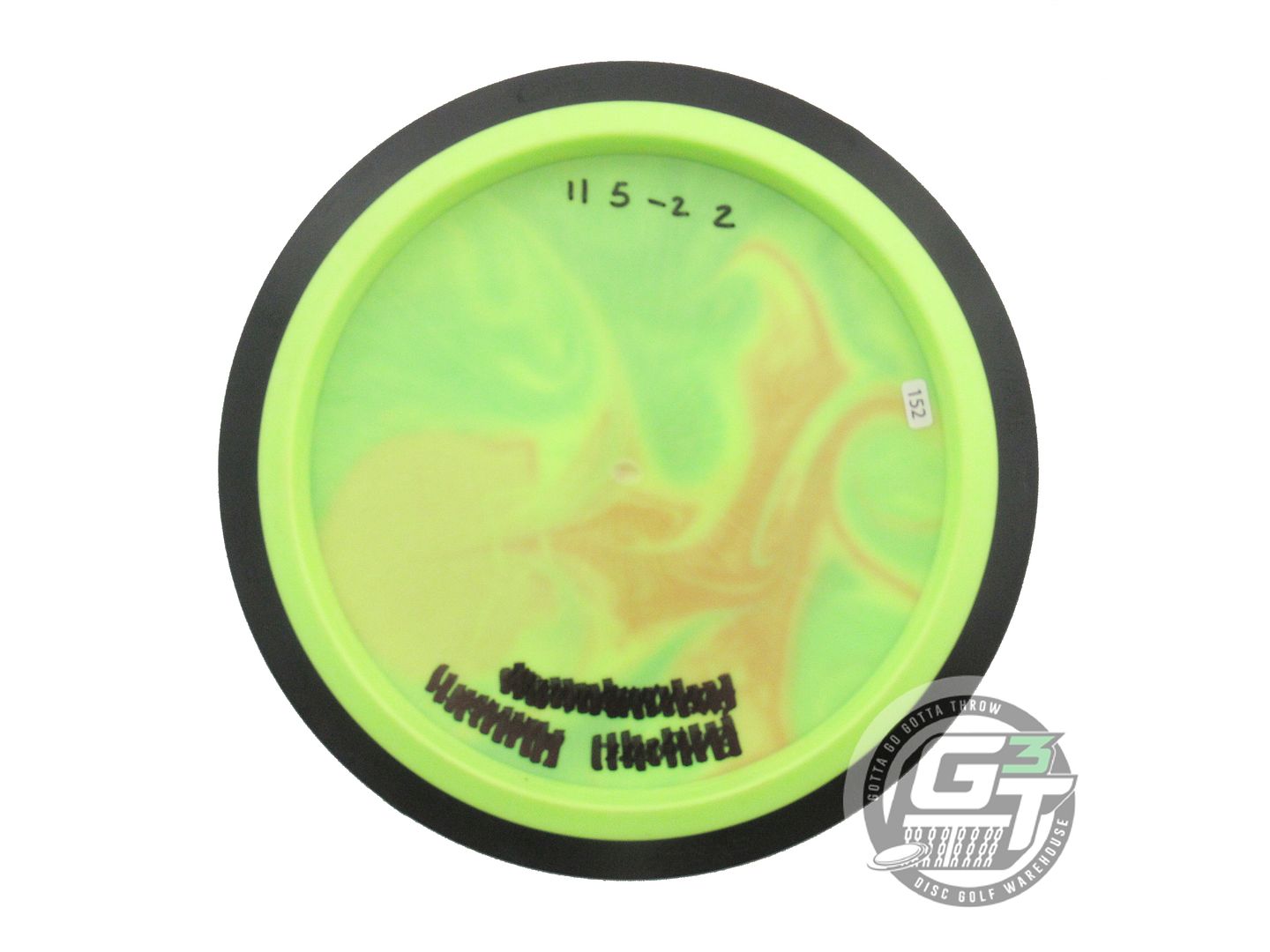 USED MVP Disc Sports X-OUT Fission Wave 152g Yellow HOME DYED Driver Golf Disc