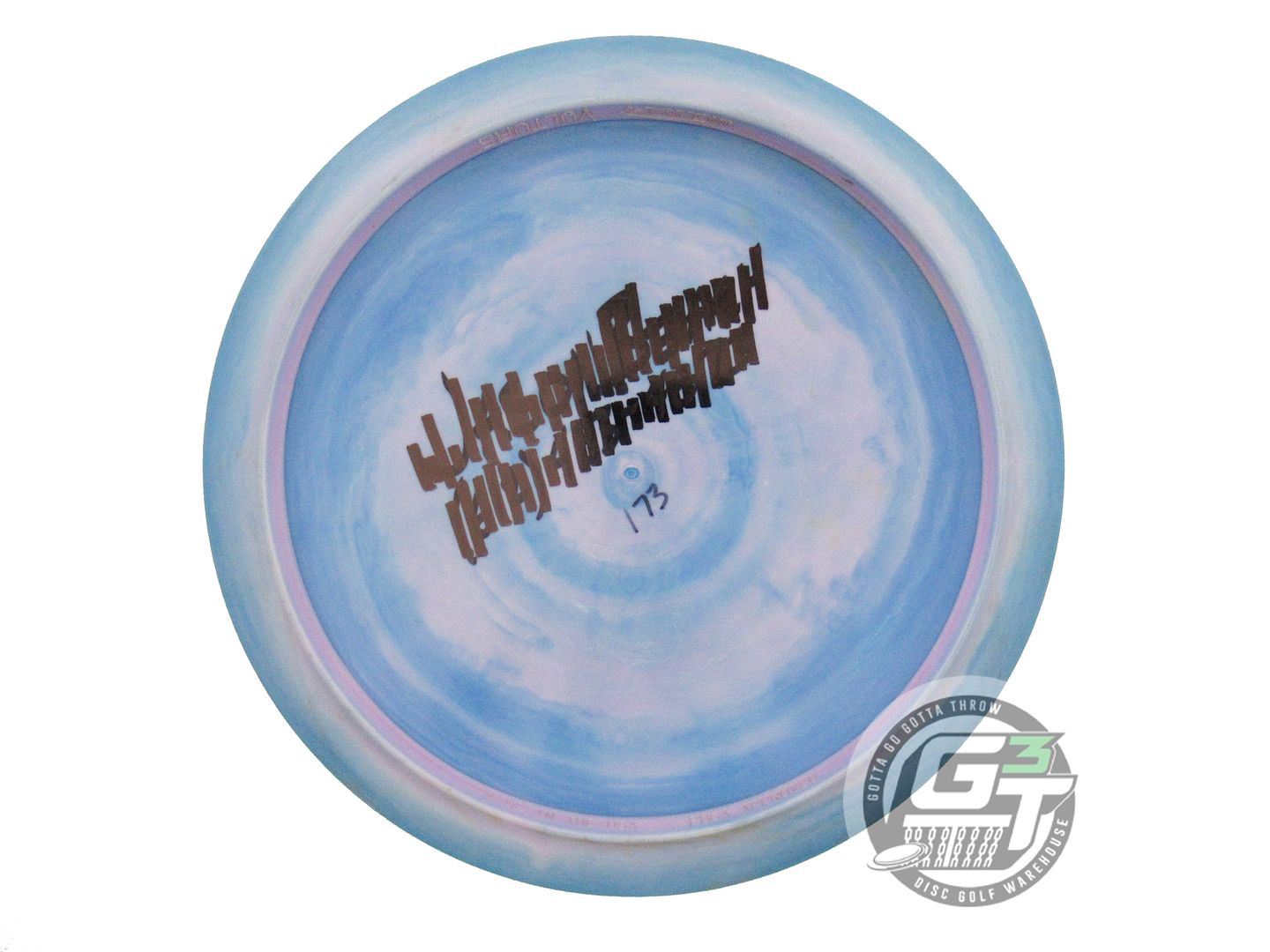 USED Discraft ESP Vulture 173g Blue Red Shatter Foil Distance Driver Golf Disc