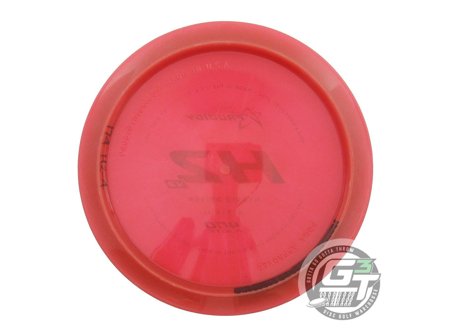 USED Prodigy Discs 400 H2 V2 174g Red Blue Star Foil Hybrid Driver Golf Disc