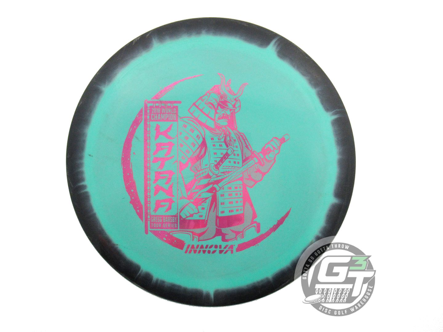 USED Innova [BARSBY] Halo Star Katana 171g Black-Seafoam Distance Driver Disc
