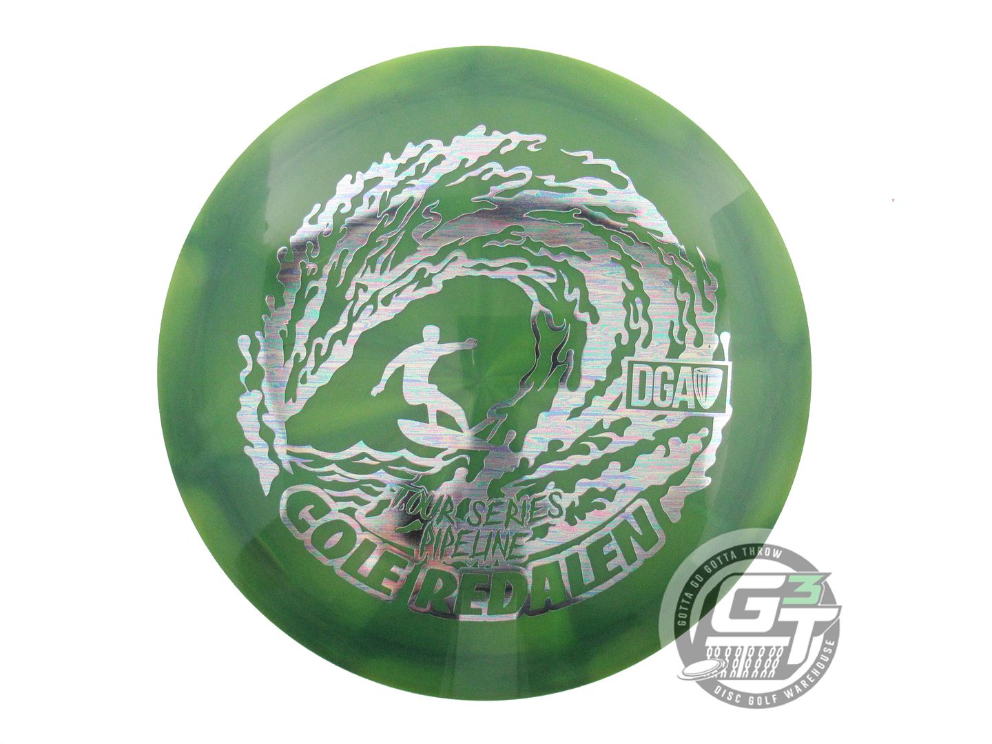 DGA Limited Edition 2023 Tour Series Cole Redalen Swirl Tour Series Pipeline Fairway Driver Golf Disc (Individually Listed)