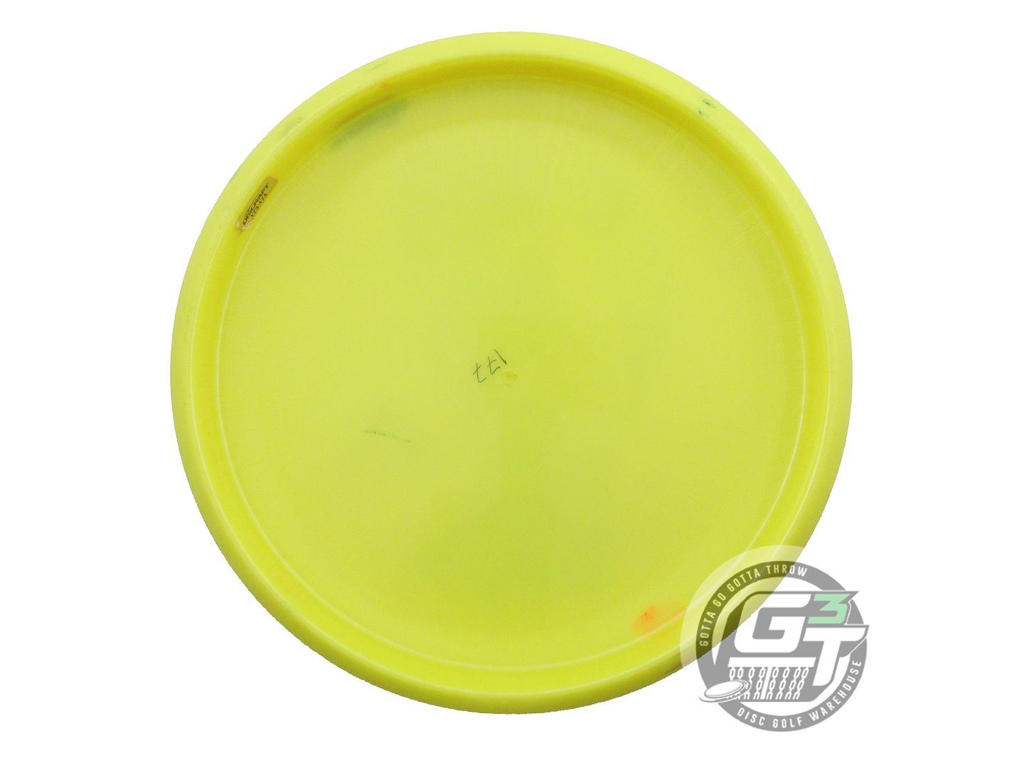 USED Discraft [McBETH] Big Z Luna 177g Yellow Rainbow Foil Putter Golf Disc
