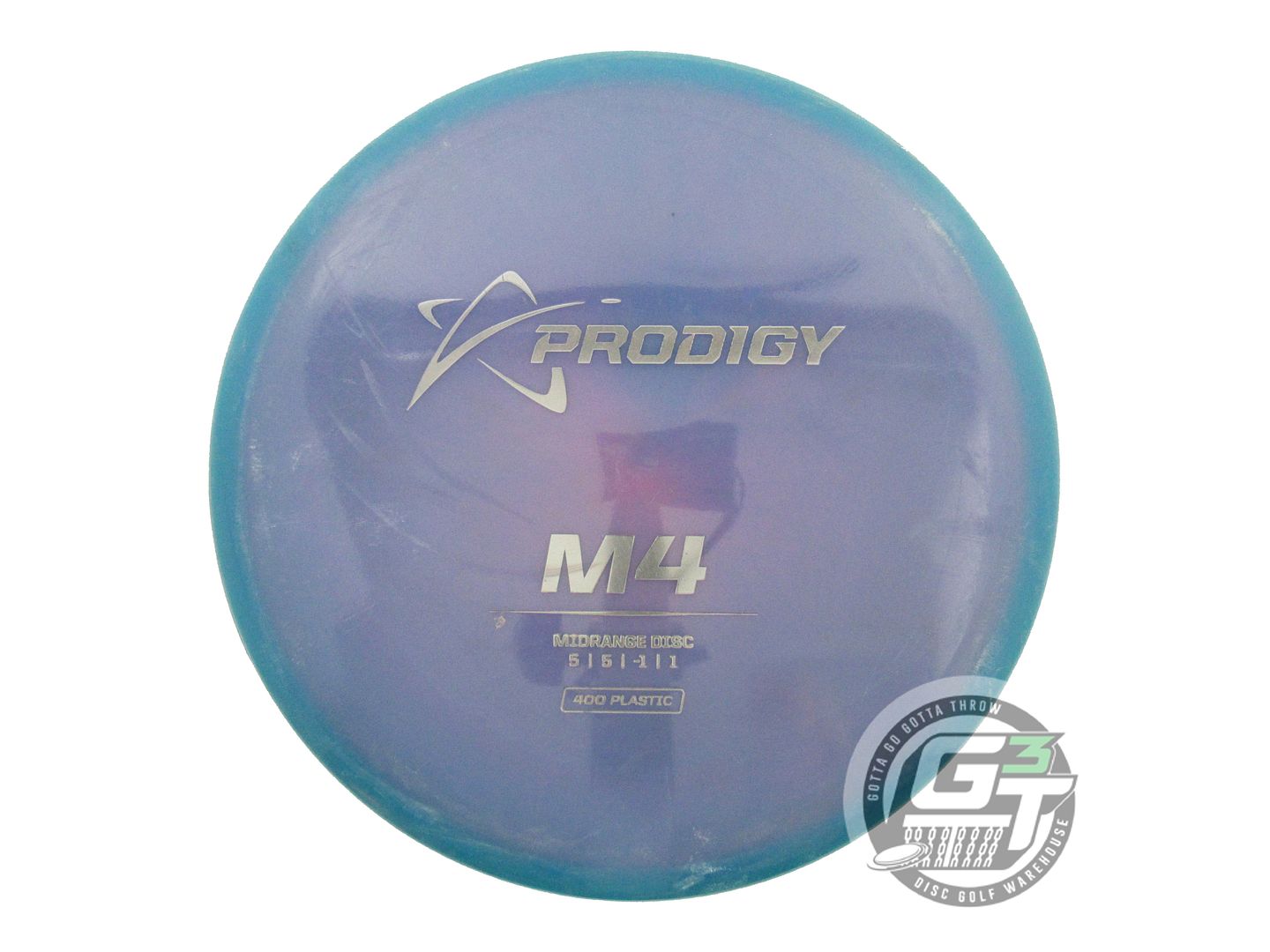 USED Prodigy Discs 400 M4 179g Blue Silver Foil Midrange Golf Disc