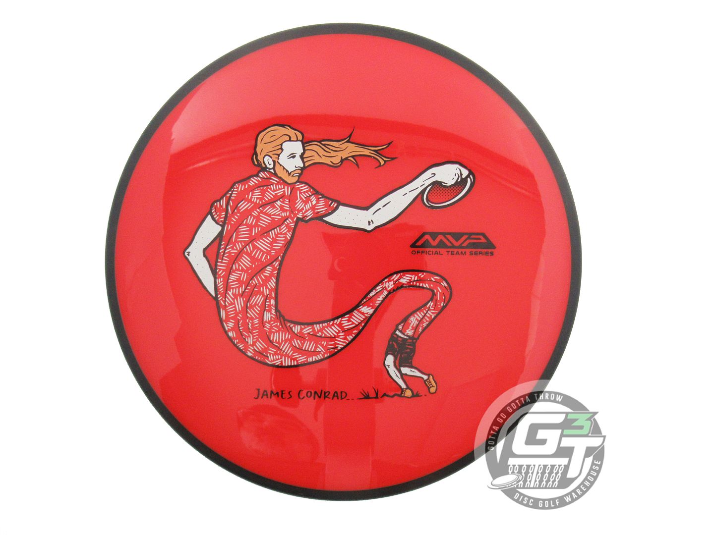 NOS MVP Disc Sports [CONRAD] SE Neutron Detour 173g Red Midrange Golf Disc