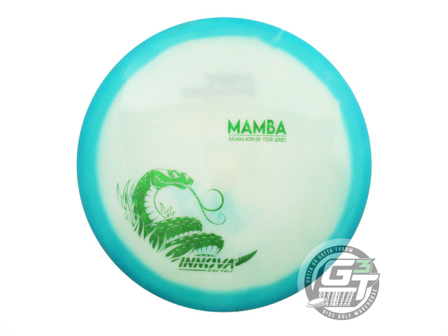 USED Innova [KORVER] Proto Glow Halo Star Mamba 166g Teal-White Driver Golf Disc