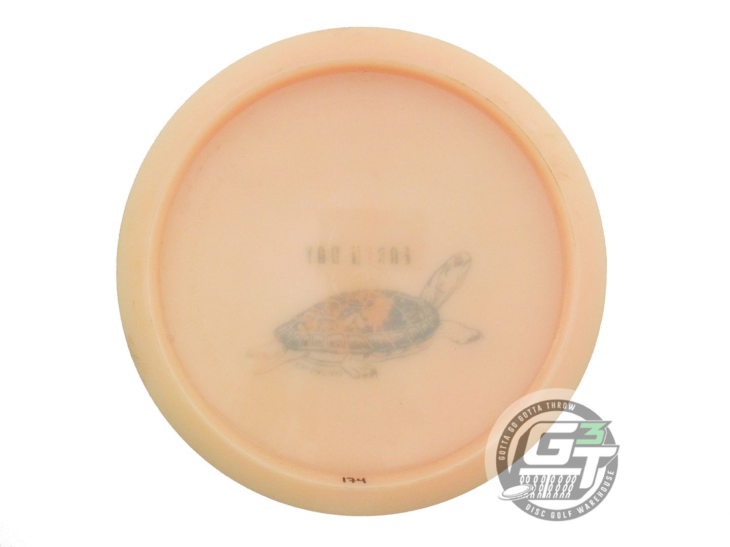 USED Innova Champion Glow Leopard3 174g Peach EARTH DAY Fairway Driver Golf Disc