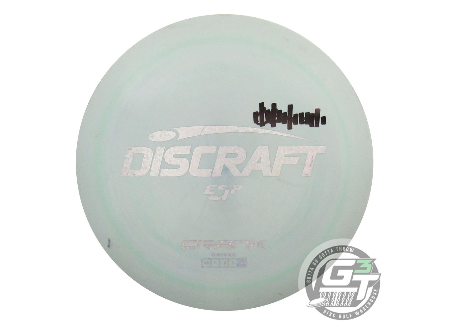 USED Discraft ESP Crank 176g Sage Holo Star Foil Distance Driver Golf Disc