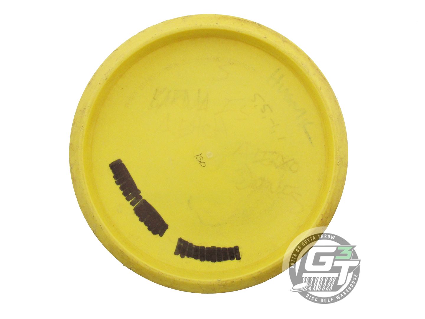 USED Innova DX Skeeter 150g Yellow Red Foil Midrange Golf Disc
