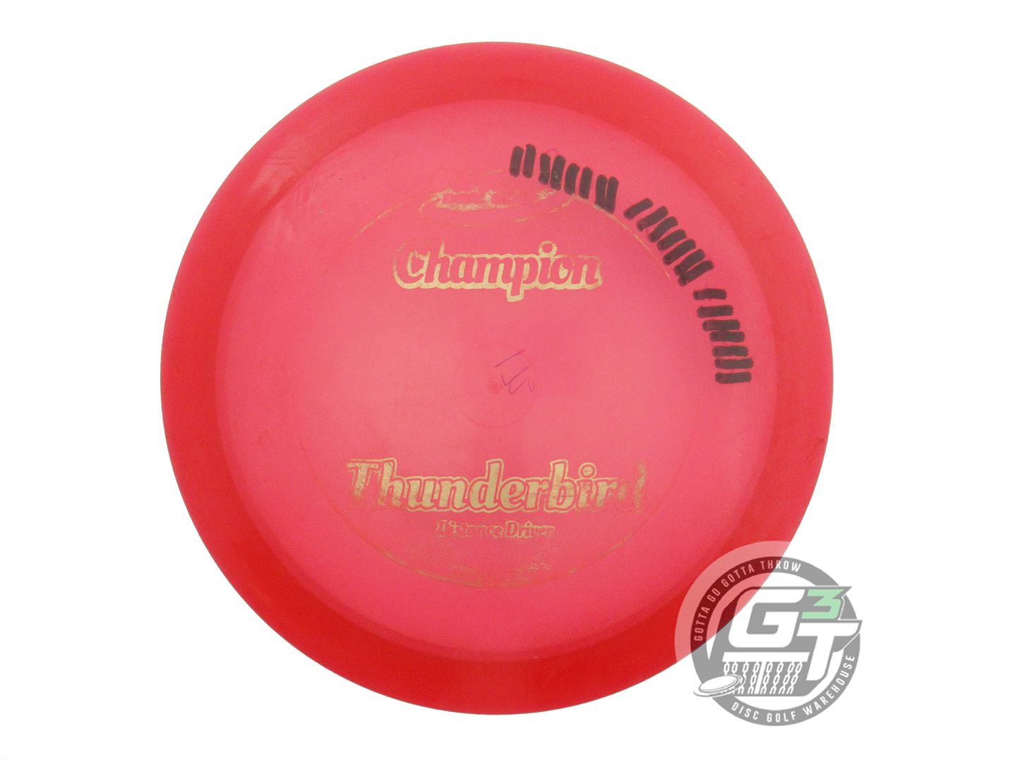 USED Innova Champion Thunderbird 172g Red Gold Foil Distance Driver Golf Disc