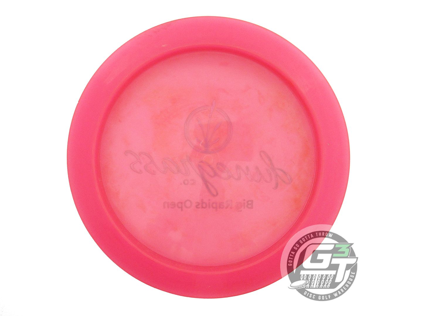 USED Dynamic Discs Lucid Raider 169g Pink Green Foil Distance Driver Golf Disc