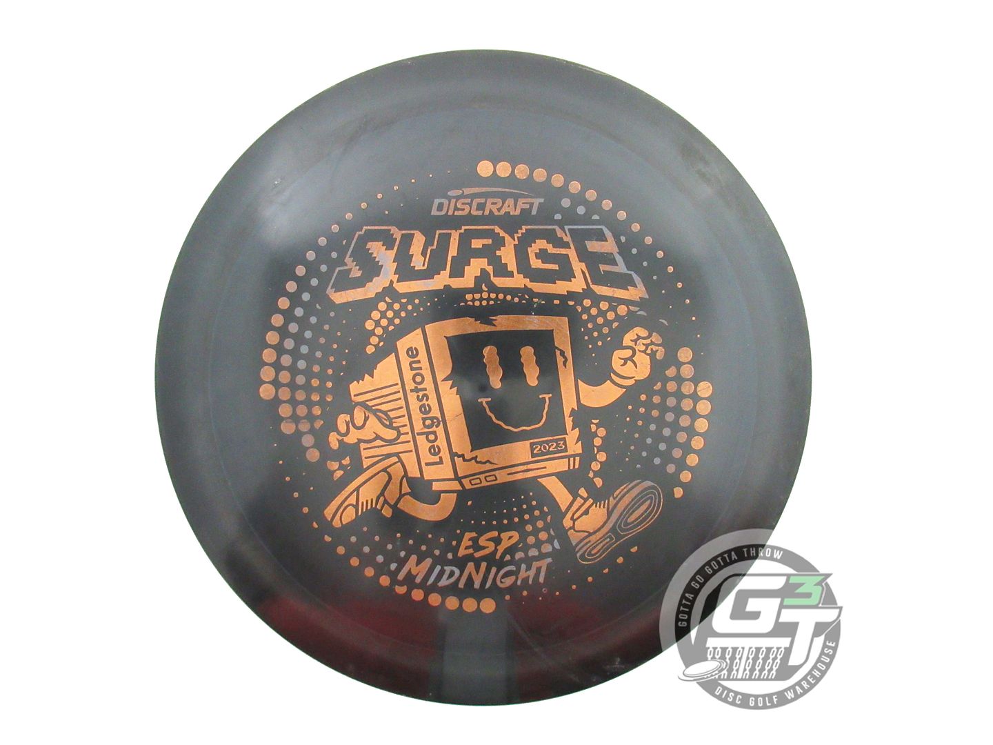 USED Discraft [LEDGESTONE] Midnight ESP Surge 172g Copper Foil Driver Golf Disc