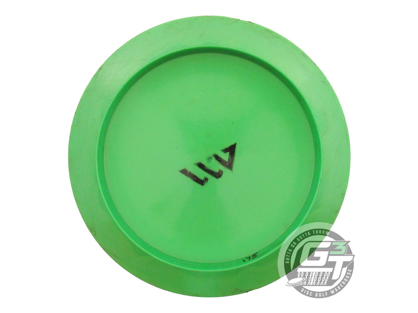 USED Discraft [BARELA] Big Z Nuke 175g Green White Stamp Driver Golf Disc