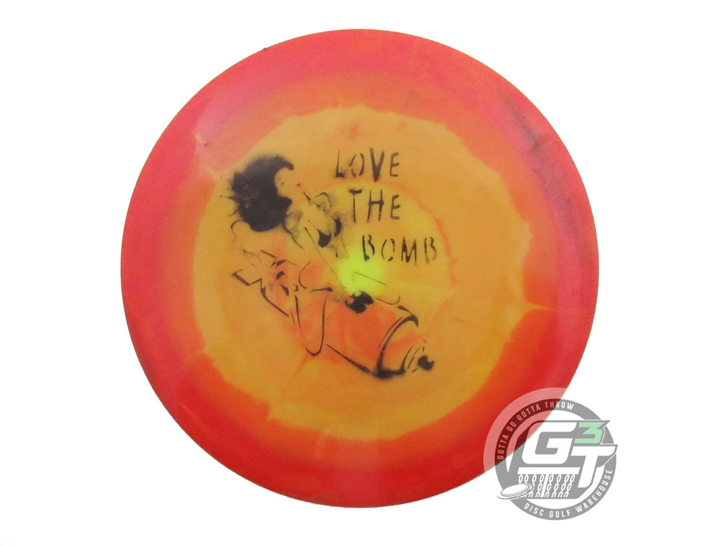 USED Innova X-OUT Halo Star Boss 148g Red-Yellow Distance Driver Golf Disc