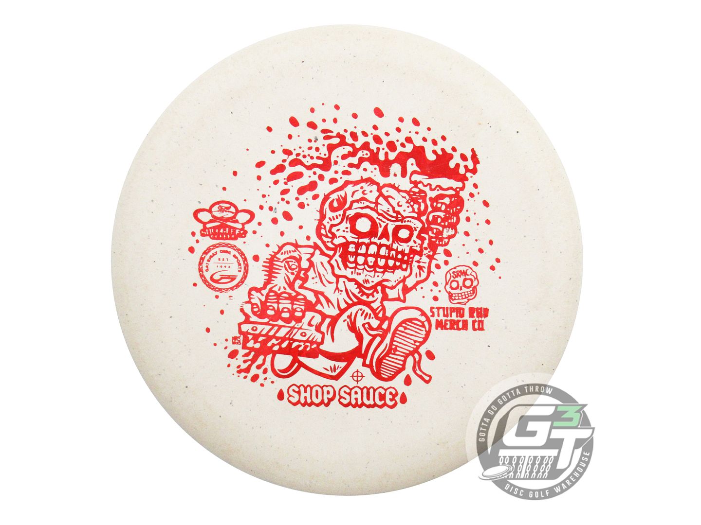 NOS Gateway STUPID RAD Coffee Blend Warlock 174g Red Shatter Foil Putter Disc