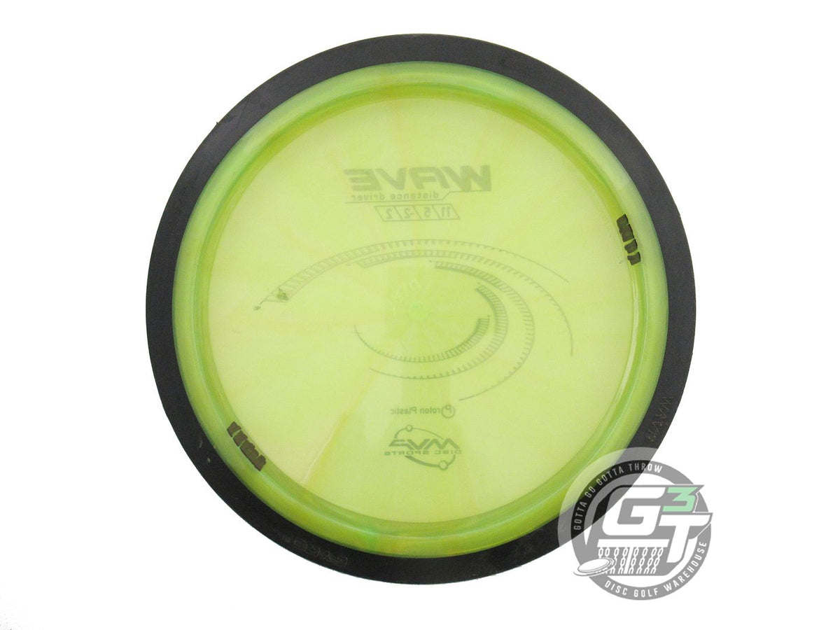 USED MVP Disc Sports Proton Wave 167g Lime Distance Driver Golf Disc