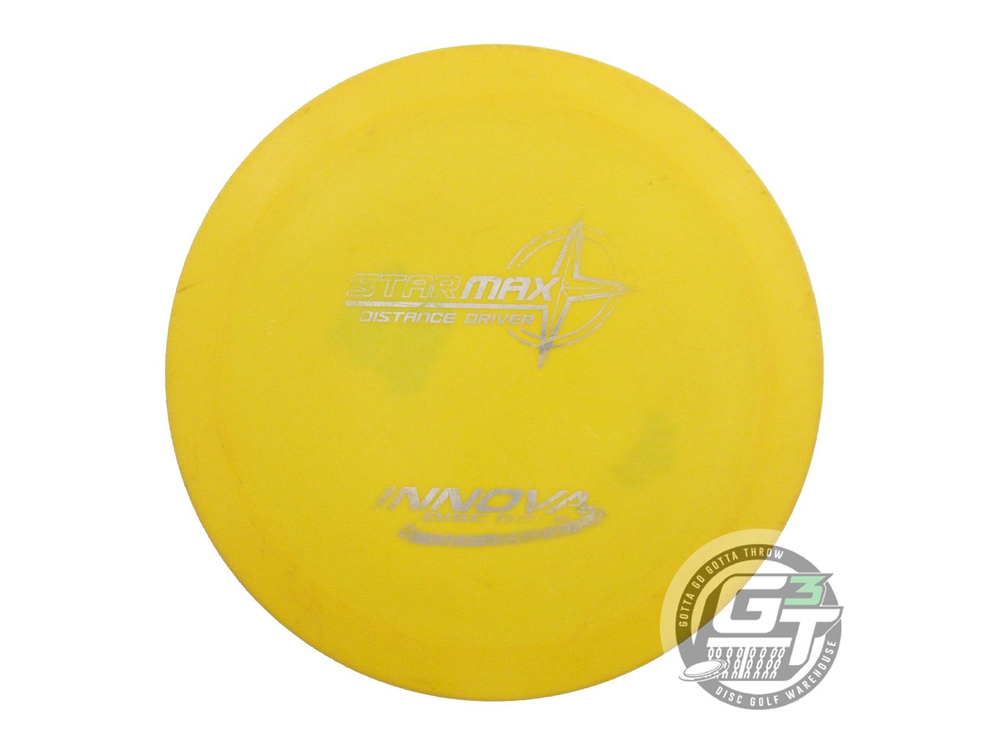 USED Innova Star Max 177g Marigold Silver Foil Distance Driver Golf Disc