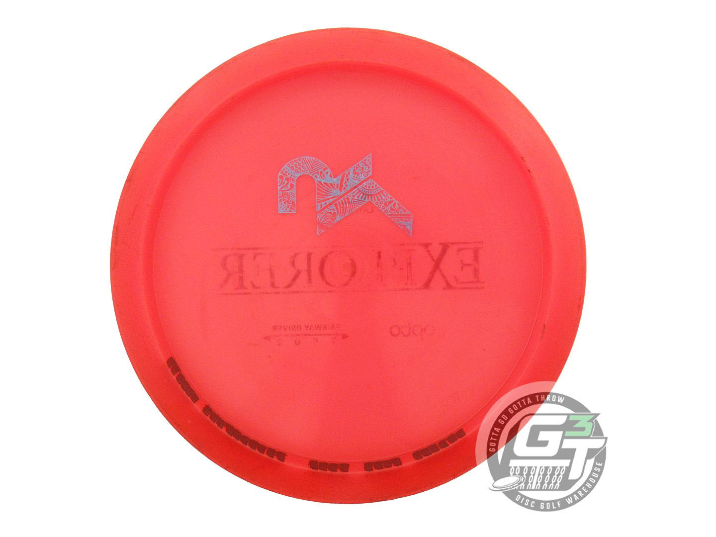 USED Latitude 64 Opto Explorer 173g Red Black Stamp Distance Driver Golf Disc