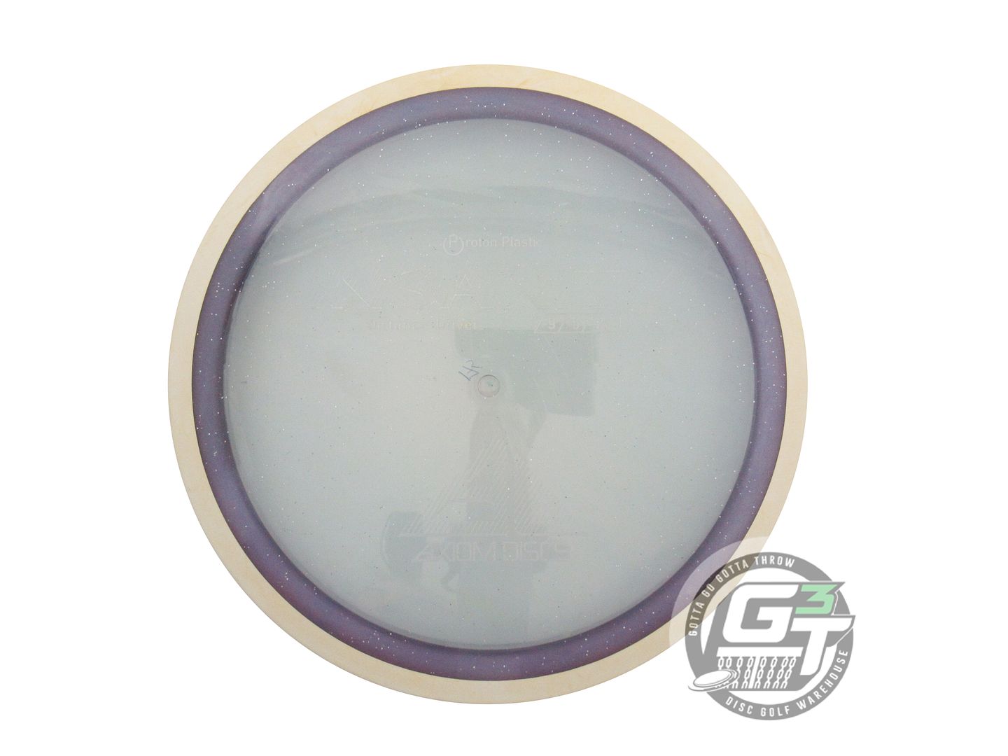 USED Axiom Discs Proton Insanity 176g Purple White Rim Distance Driver Golf Disc