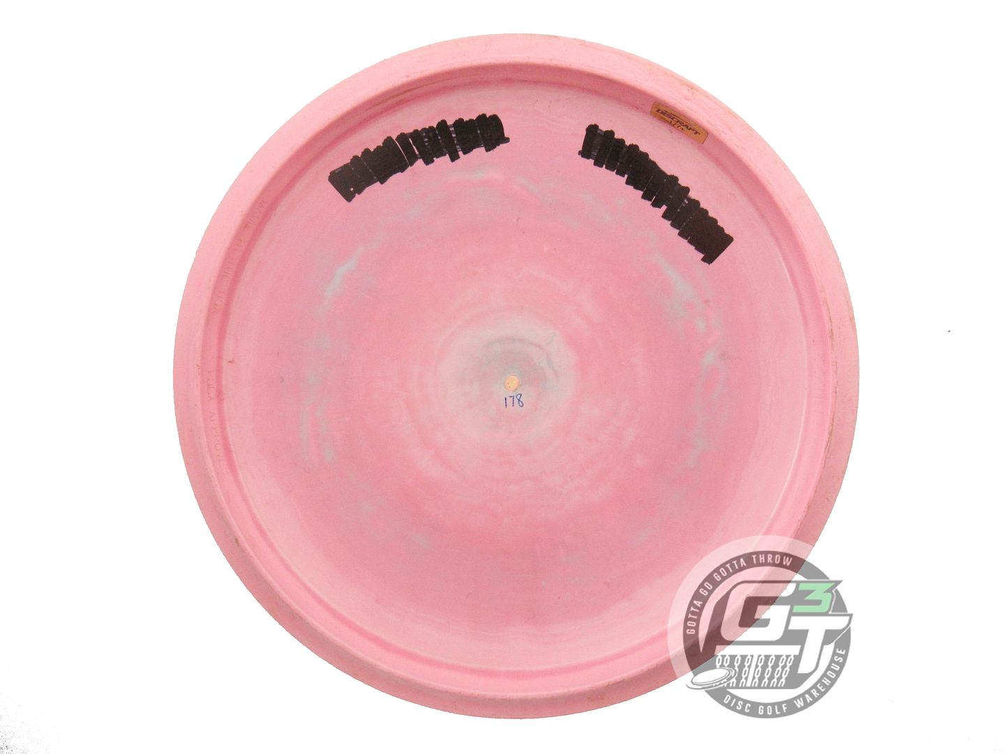 USED Discraft [McBETH] ESP Buzzz 179g Pink-Peach Black Stamp Midrange Golf Disc