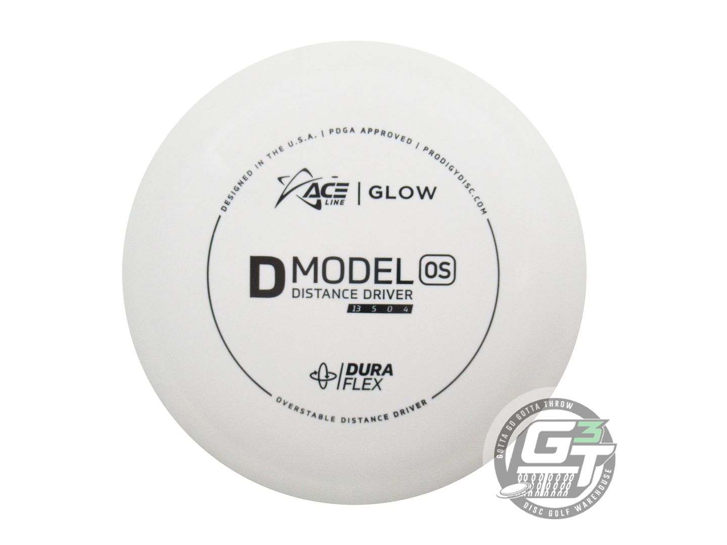 Prodigy Ace Line Glow DuraFlex D Model OS Distance Driver Golf Disc (Individually Listed)