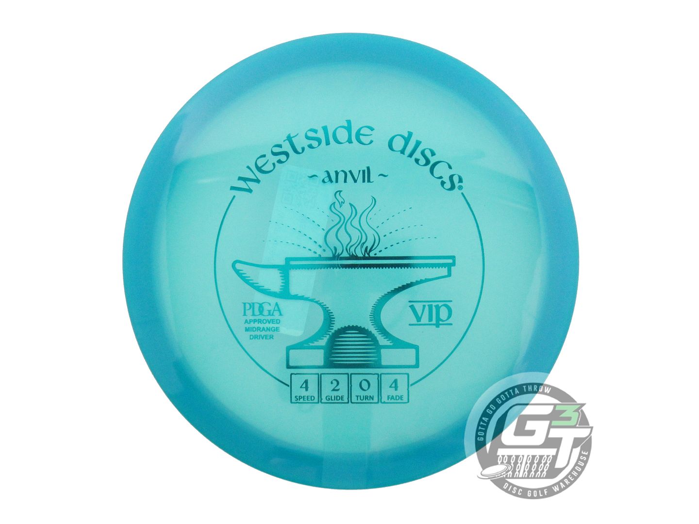 Westside VIP Anvil Midrange Golf Disc (Individually Listed)