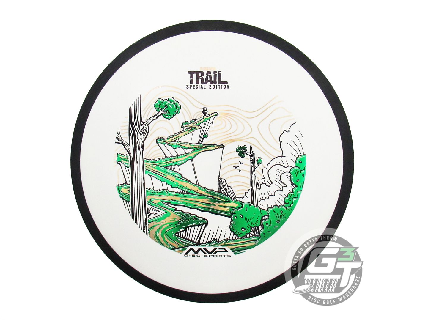 USED MVP Disc Sports [SE] Fission Trail 172g White Driver Golf Disc
