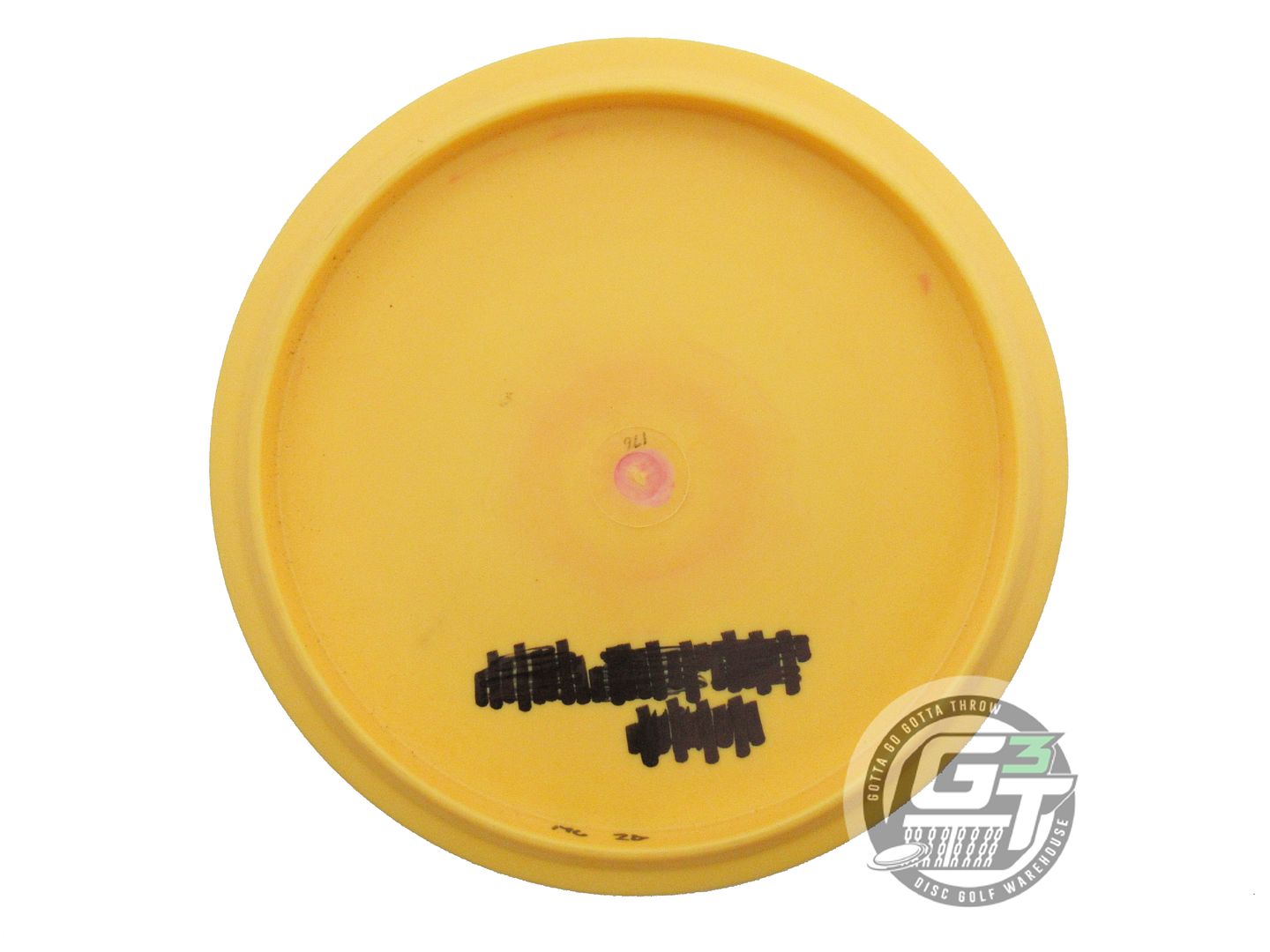 USED Lightning SureGrip #2 Driver 176g Yellow Blue Foil Fairway Driver Golf Disc