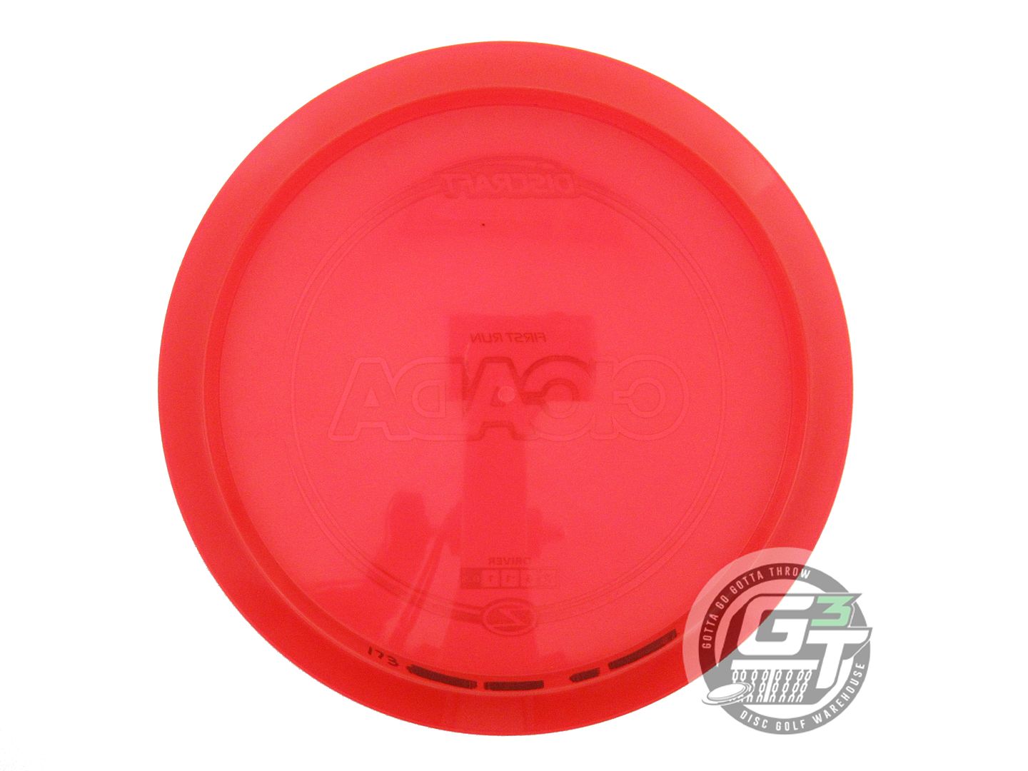 USED Discraft FIRST RUN Z Cicada 173g Red Yellow Foil Fairway Driver Golf Disc