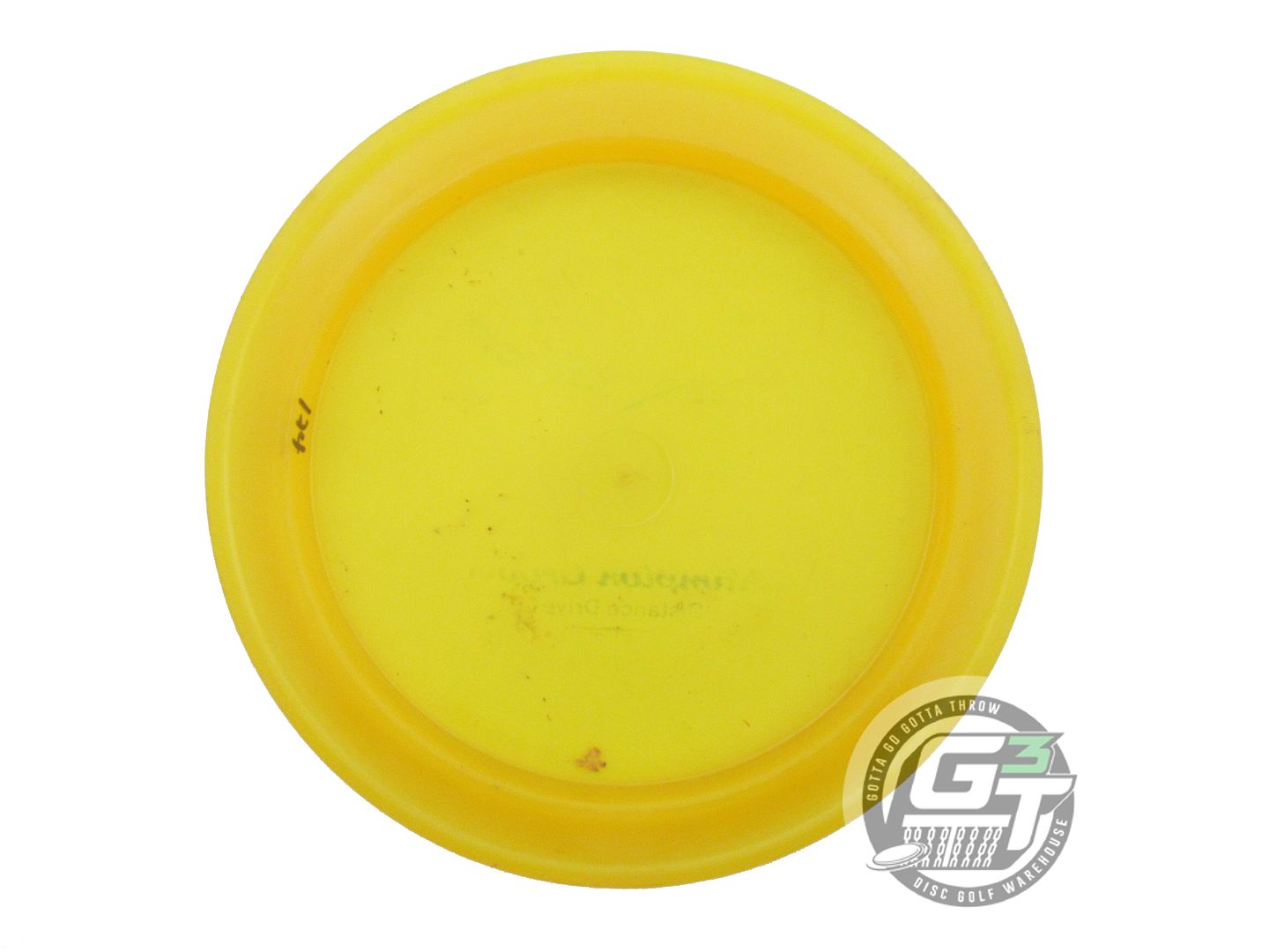 USED Innova Champion Groove 174g Marigold Wiped Stamp Distance Driver Golf Disc