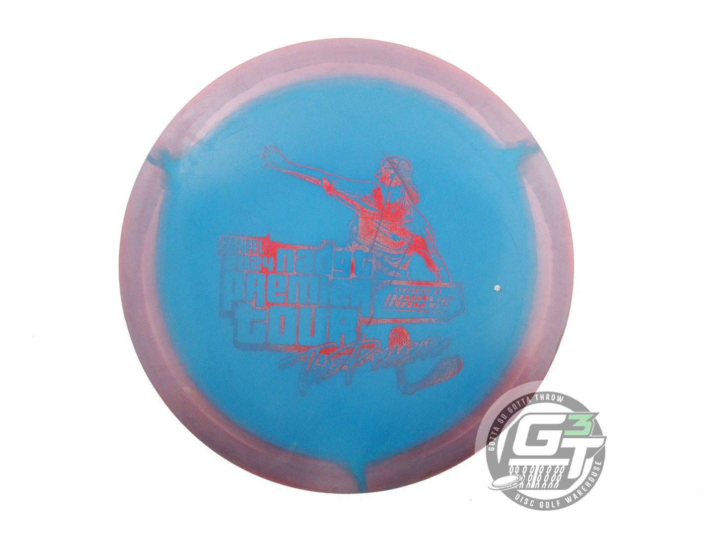 USED Innova [PRESERVE] Halo Star Mamba 175g Lilac-Blue Distance Driver Golf Disc