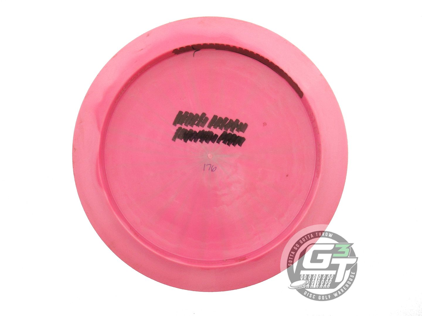 USED Discraft [McBETH] FIRST RUN ESP Zeus 176g Pink Blue Star Foil Driver Disc