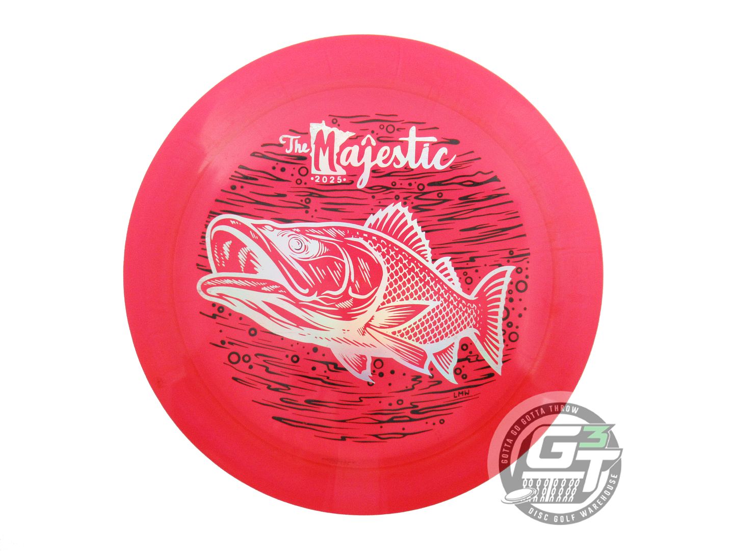 NOS Discraft [MN MAJESTIC] Z Nuke 174g Red Distance Driver Golf Disc