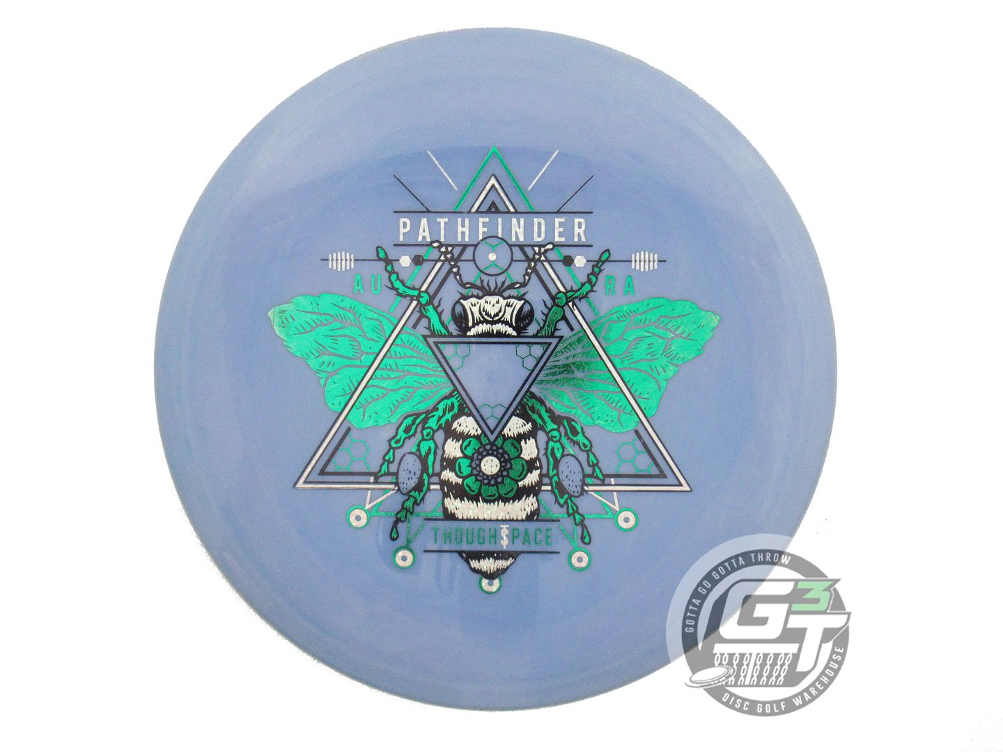 USED Thought Space Aura Pathfinder 177g Sky Blue Midrange Golf Disc