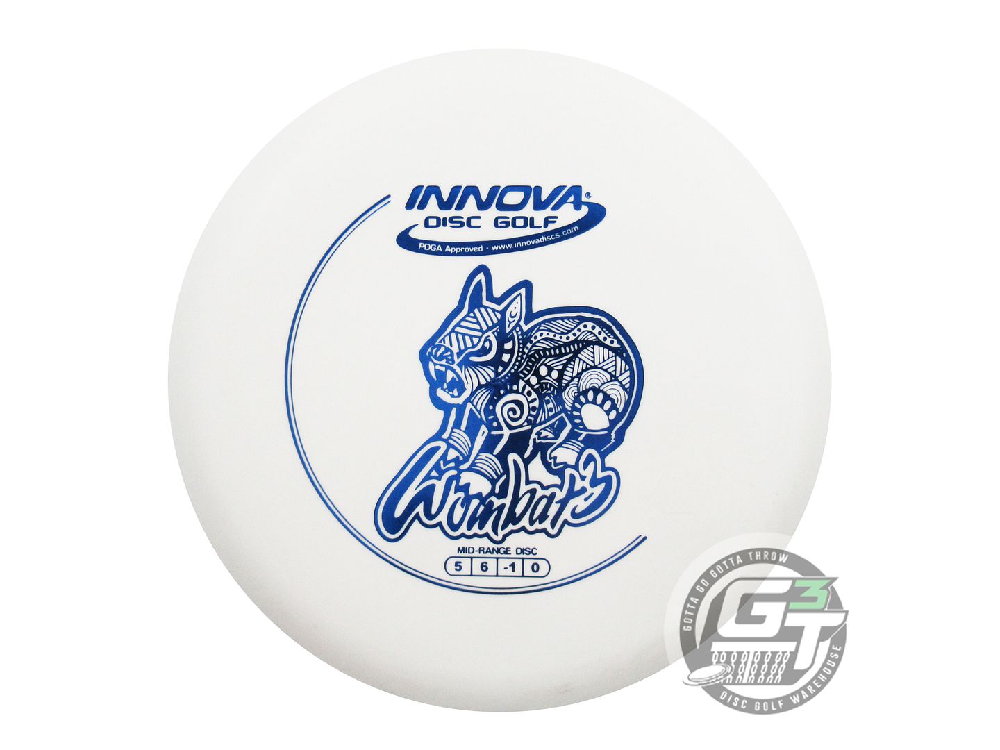 Innova DX Wombat3 Midrange Golf Disc (Individually Listed) - Gotta Go Gotta Throw