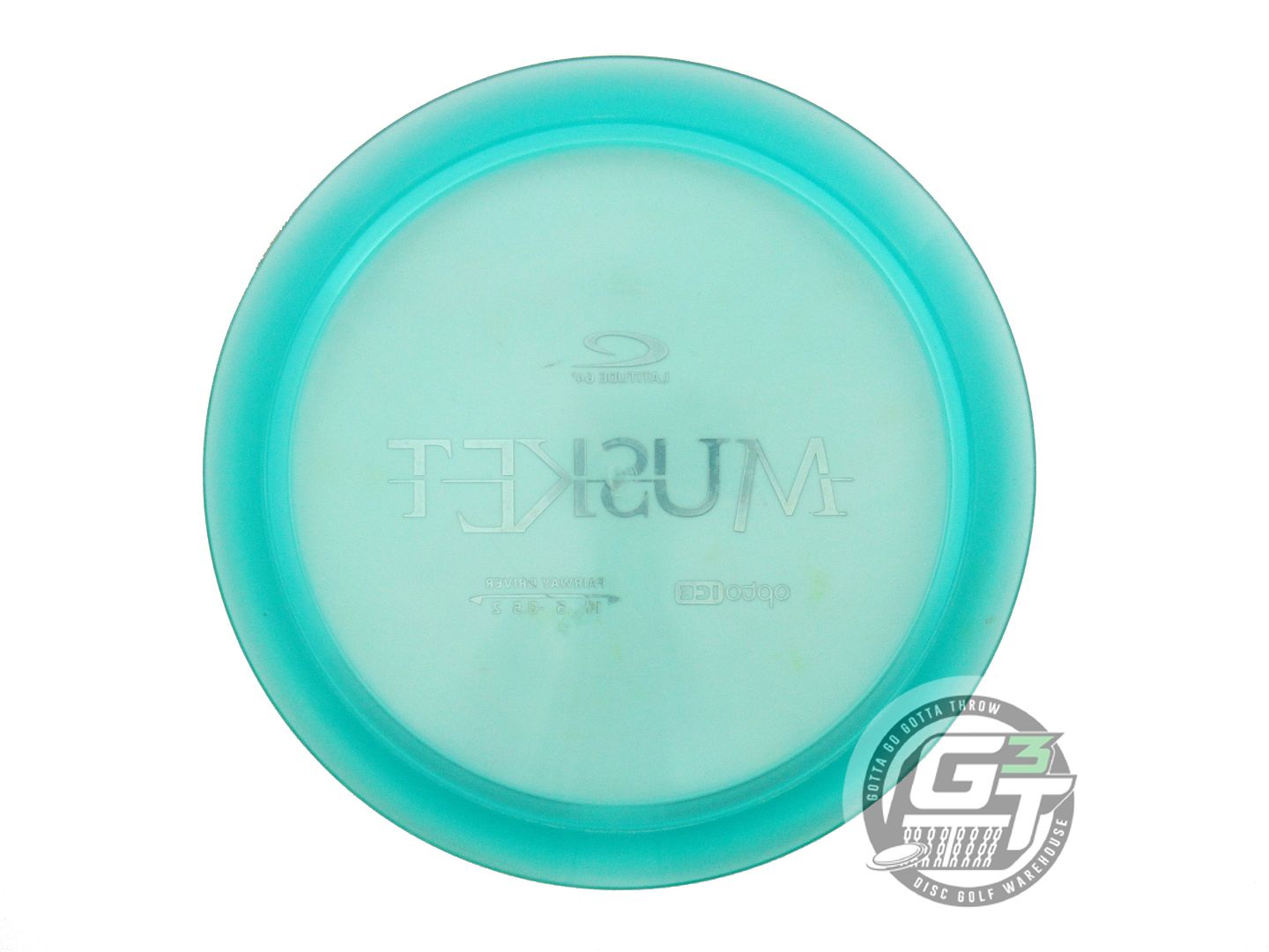 USED Latitude 64 Opto Ice Musket 176g Seafoam Red Foil Fairway Driver Golf Disc