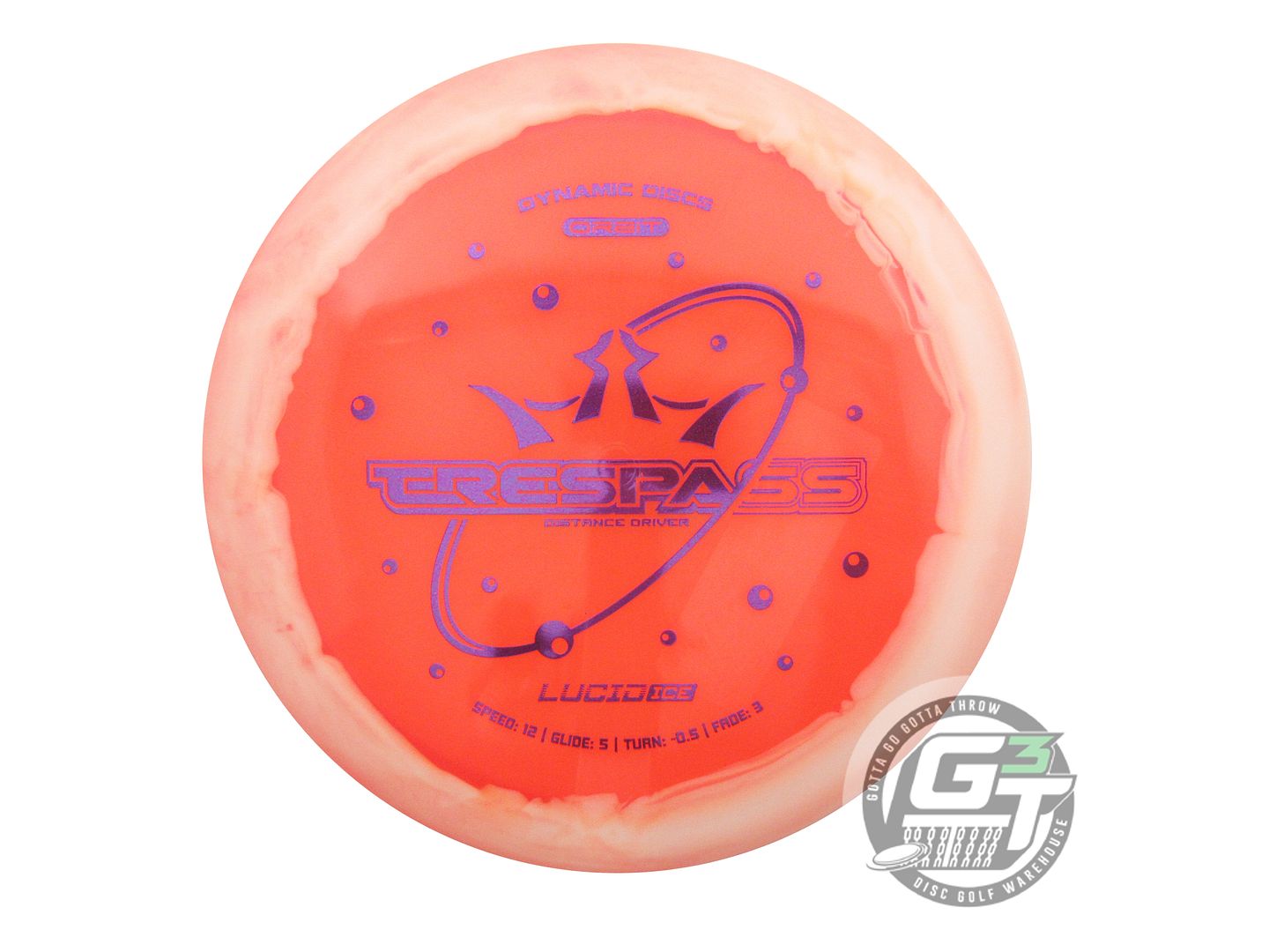 Dynamic Discs Lucid Ice Orbit Trespass Distance Driver Golf Disc (Individually Listed)